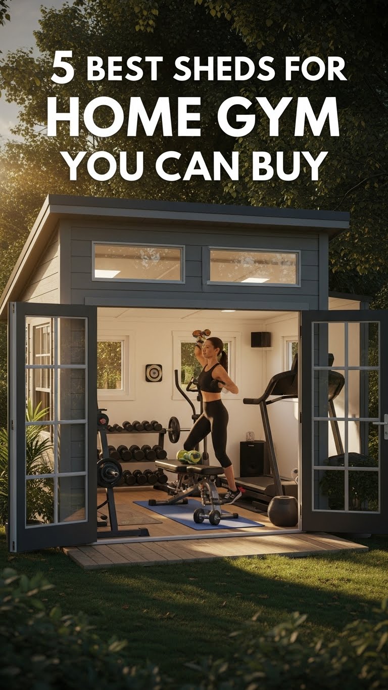 5 Best Sheds for Home Gym You can Buy