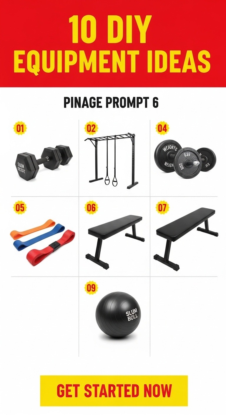 how to make gym equipment at home