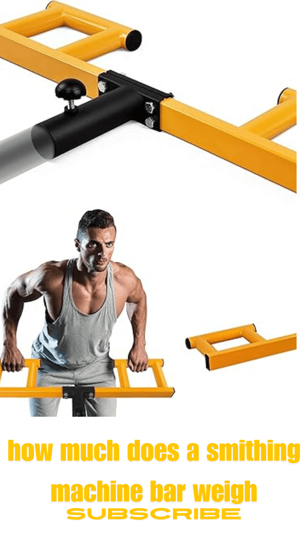 how much does a smithing machine bar weigh