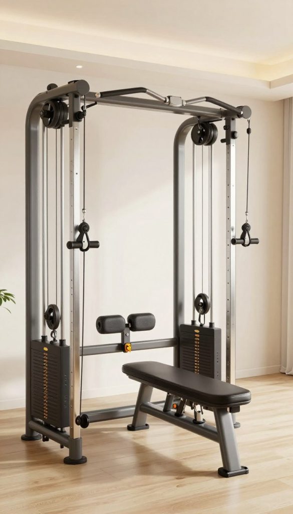 fitness equipment pulley system